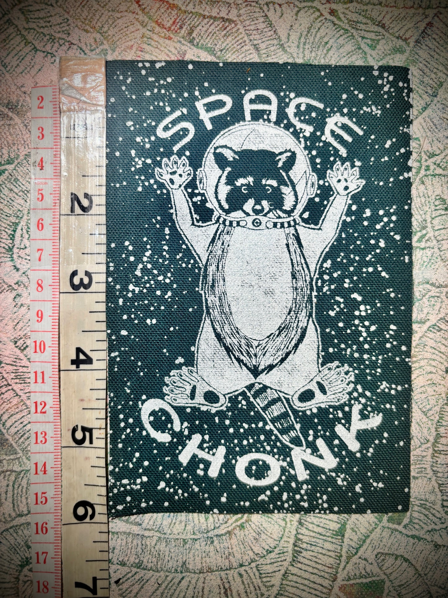Space Chonk, Raccoon space traveler patch