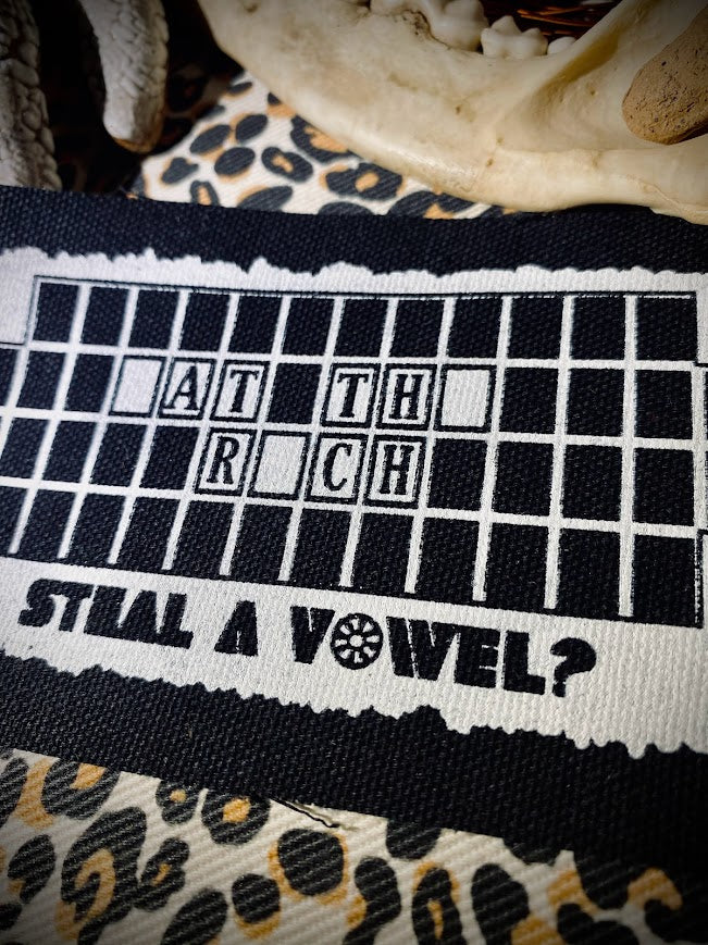 Steal A Vowel? Wheel of Fortune style Eat the Rich patch.