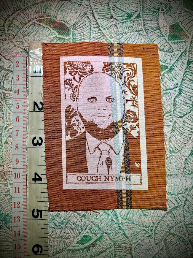 J.D Vance, the Couch Nymph cursed tarot patch