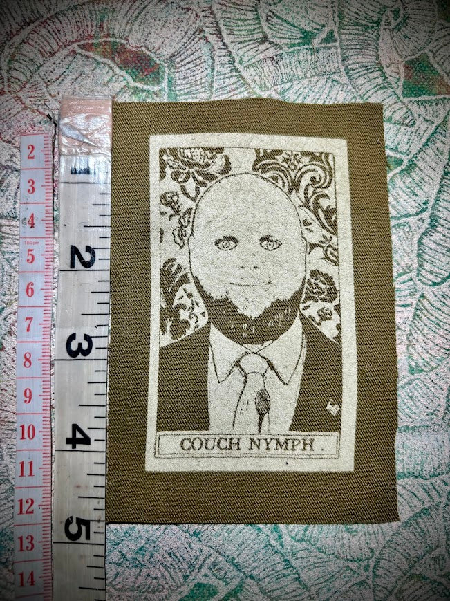 J.D Vance, the Couch Nymph cursed tarot patch