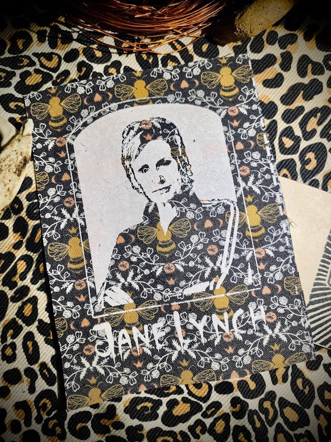 Jane Lynch sew on patch