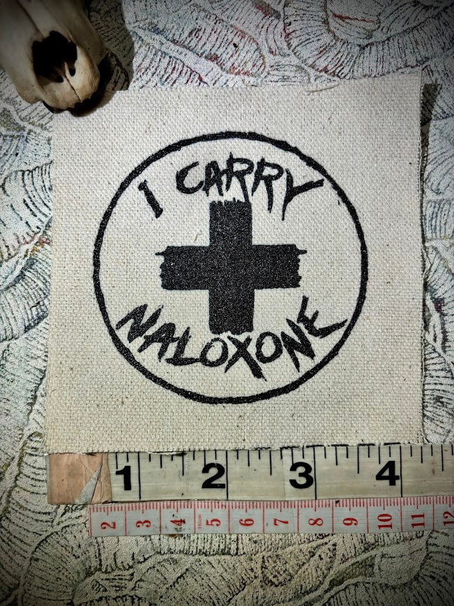 Carry Naloxone sew on patch