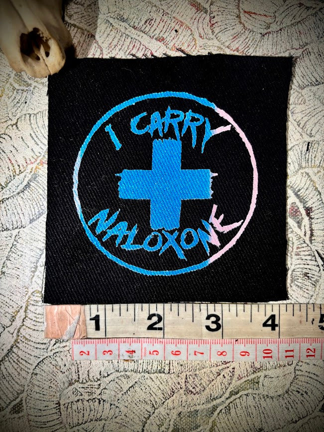 Carry Naloxone sew on patch