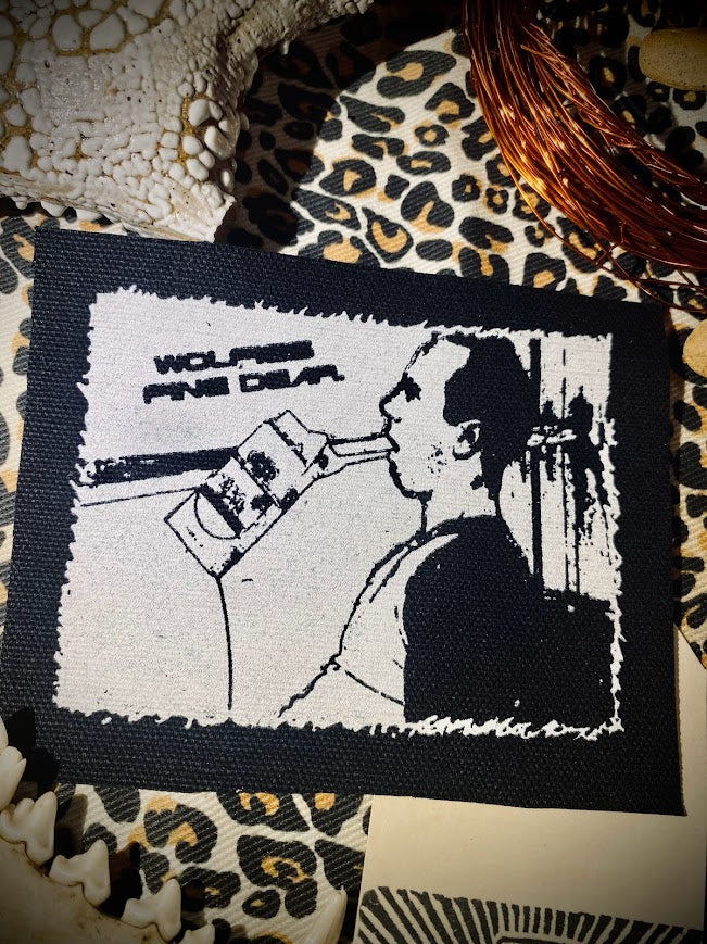 Wolfie's Fine Dear, Terminator 2 sew on patch