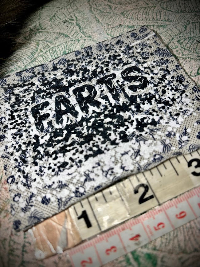 It's a patch that says Farts!