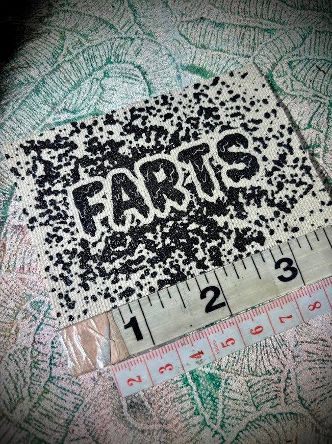 It's a patch that says Farts!