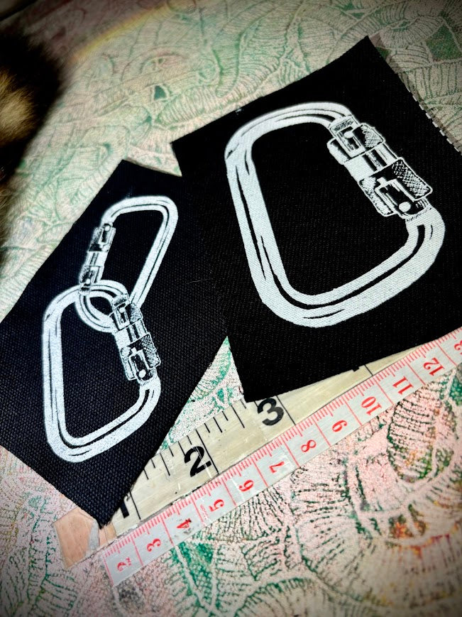 Carabiner patch.