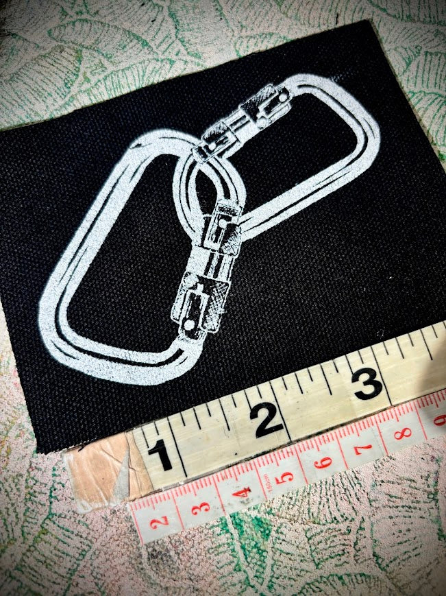 Carabiner patch.