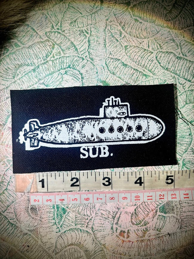 Sub patch. completely innocent boat related patch.  def not a double entendre at all