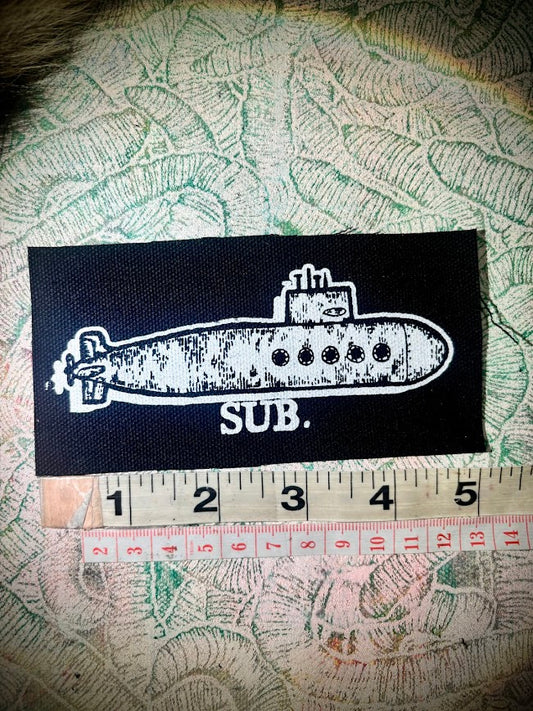 Sub patch. completely innocent boat related patch.  def not a double entendre at all