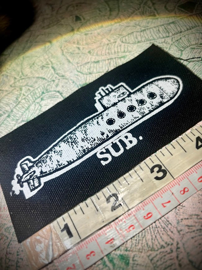 Sub patch. completely innocent boat related patch.  def not a double entendre at all