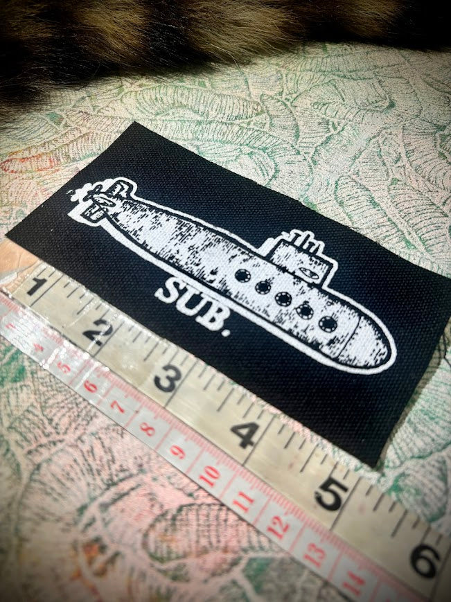 Sub patch. completely innocent boat related patch.  def not a double entendre at all