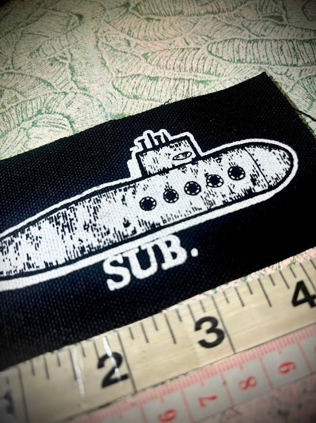 Sub patch. completely innocent boat related patch.  def not a double entendre at all