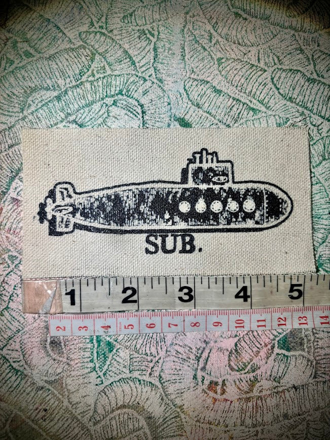 Sub patch. completely innocent boat related patch.  def not a double entendre at all