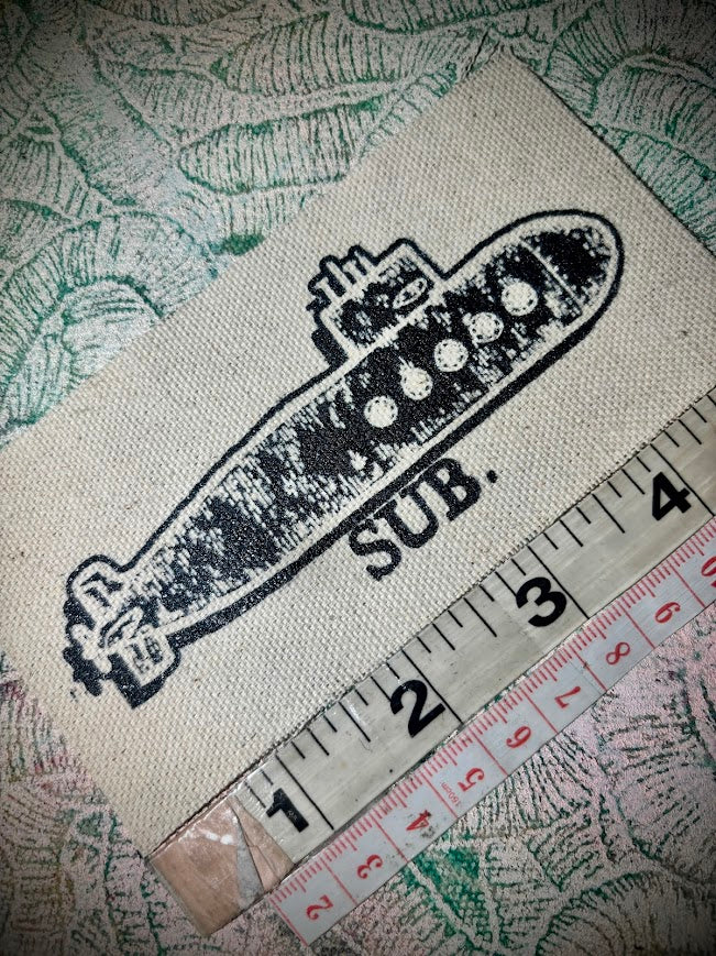 Sub patch. completely innocent boat related patch.  def not a double entendre at all