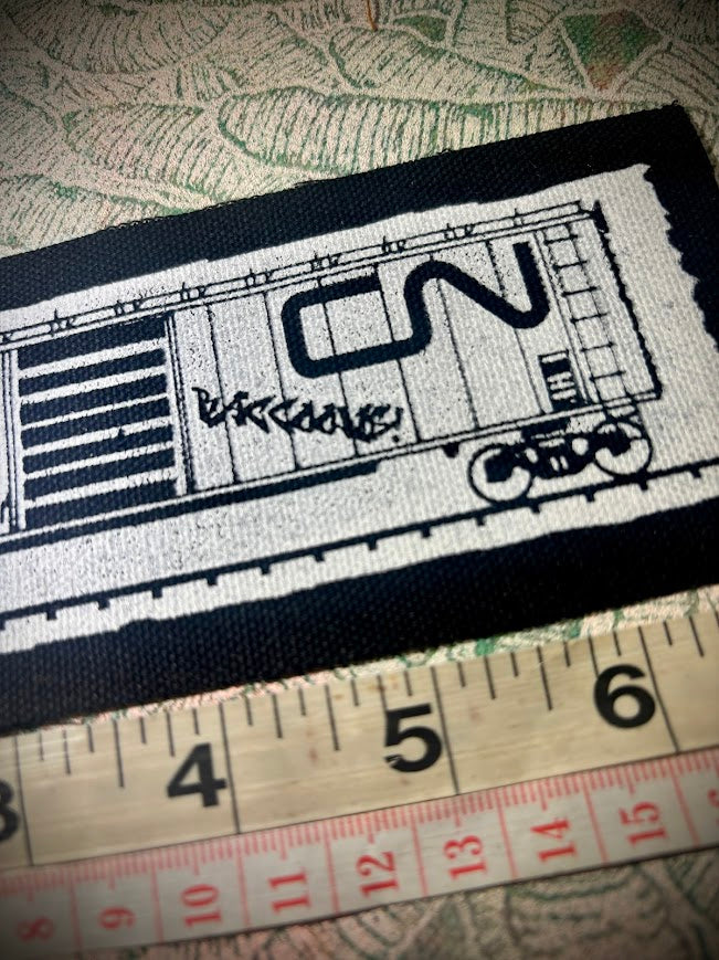 CN boxcar sew on patch