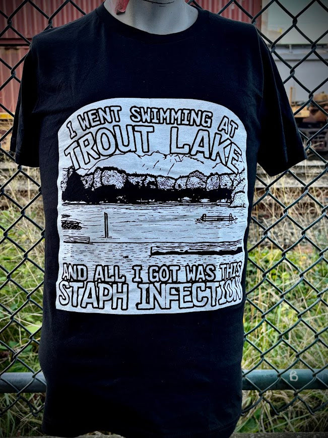 Swimming in Trout Lake t-shirt