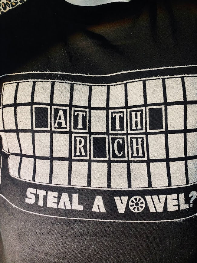 Steal a Vowel, Eat the rich. Wheel of fortune tee