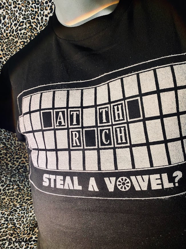 Steal a Vowel, Eat the rich. Wheel of fortune tee