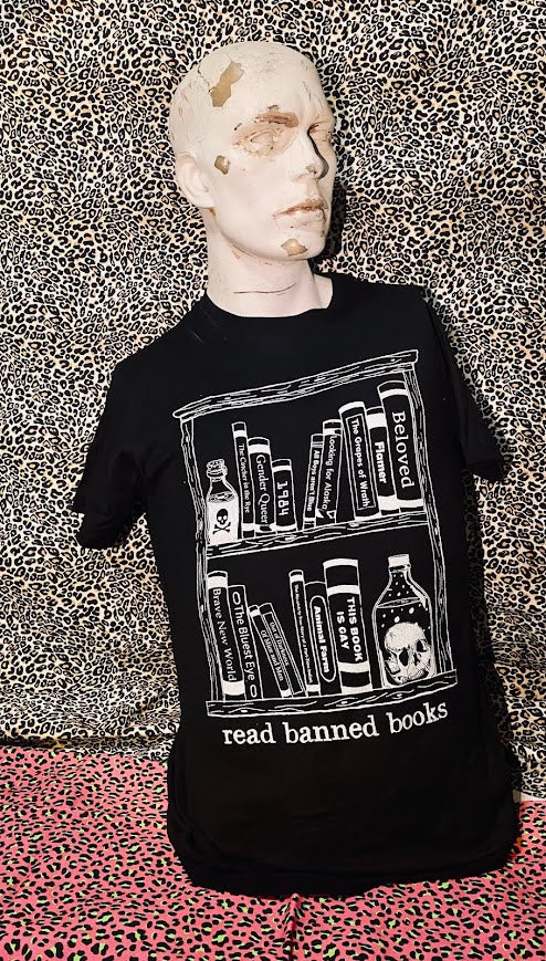 Read banned books tee