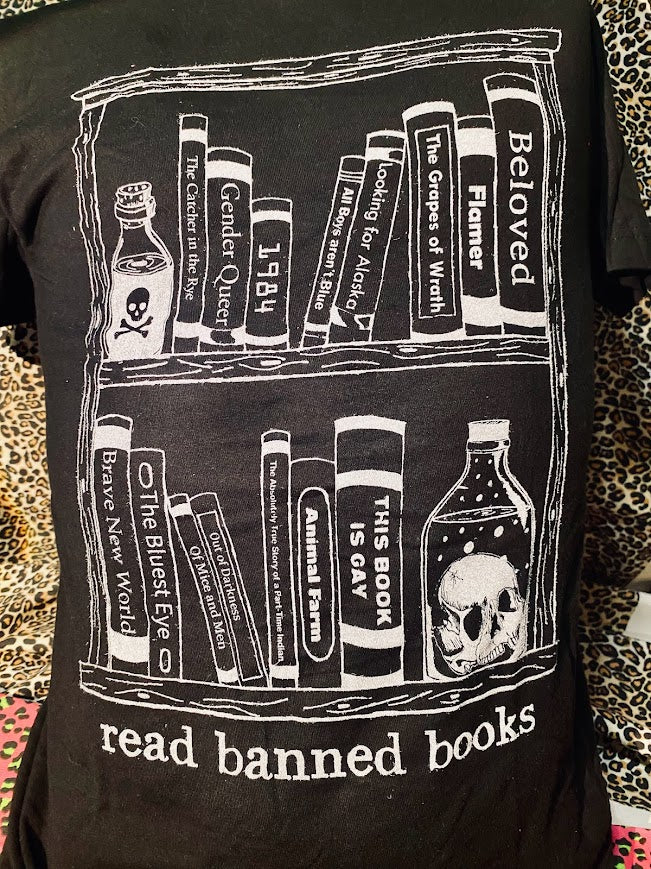 Read banned books tee