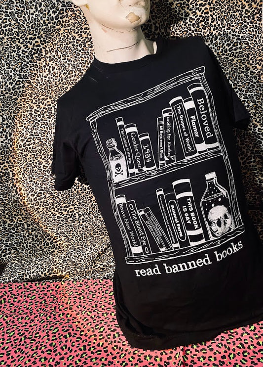 Read banned books tee