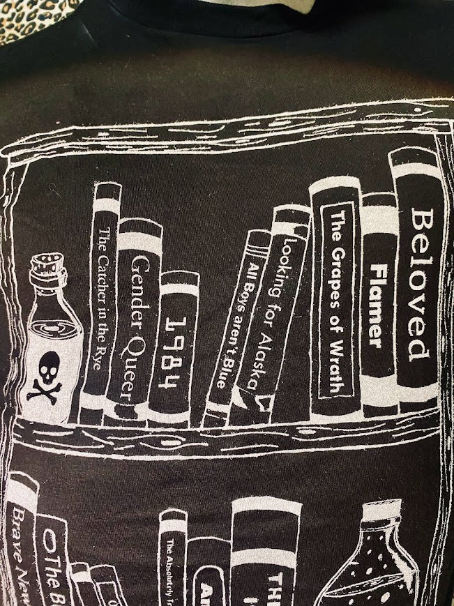 Read banned books tee