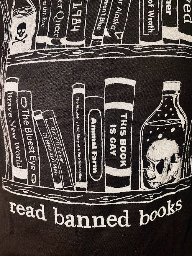 Read banned books tee