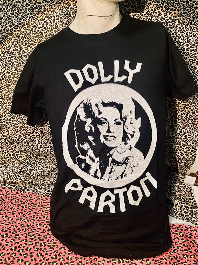 Dolly Parton heavy metal tee