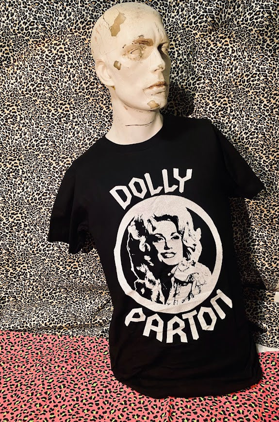 Dolly Parton heavy metal tee