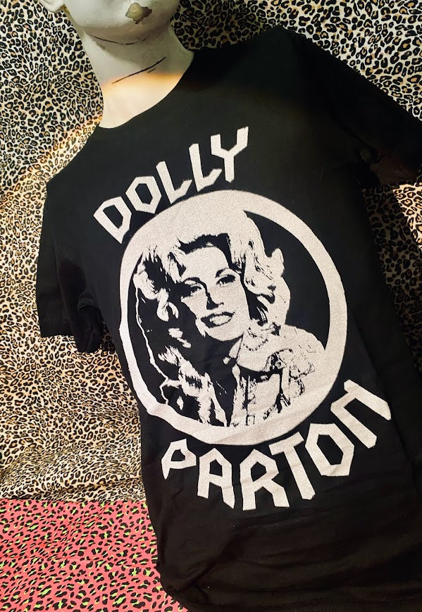 Dolly Parton heavy metal tee