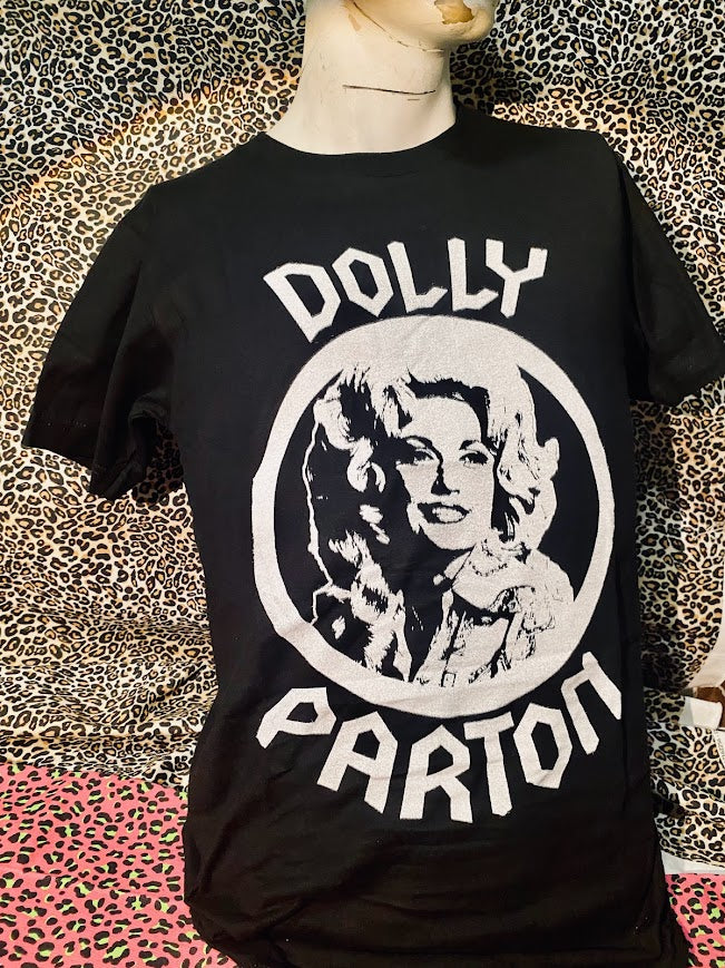 Dolly Parton heavy metal tee