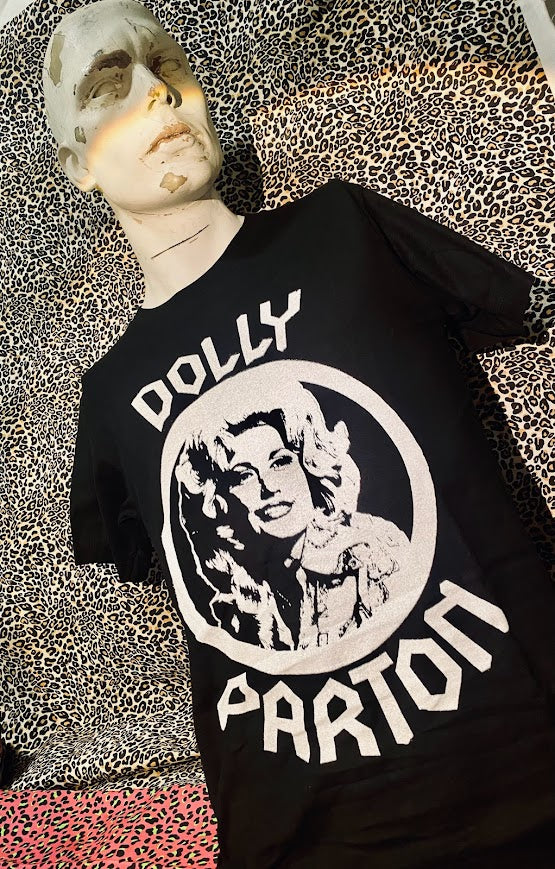 Dolly Parton heavy metal tee