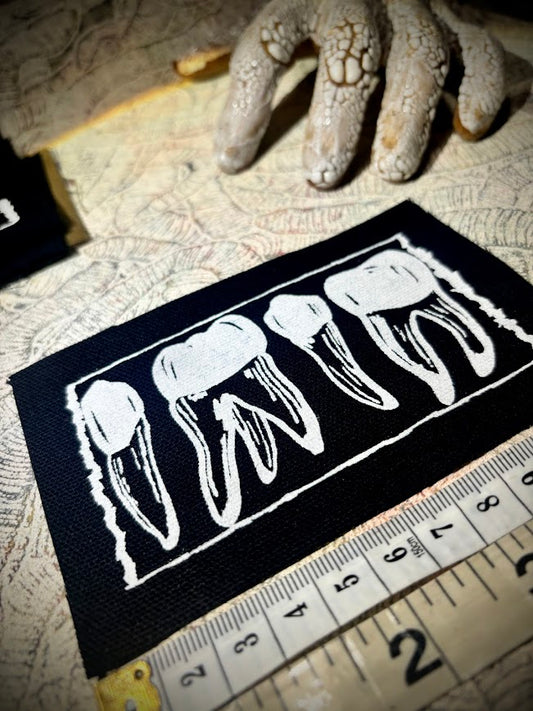 1312 teeth, read the roots, punk patch