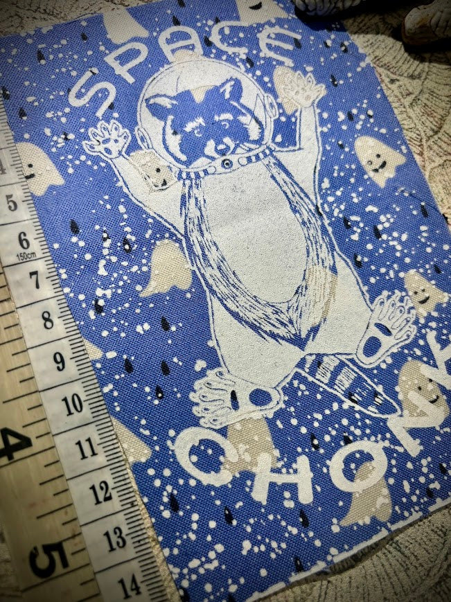 Space Chonk, Raccoon space traveler patch