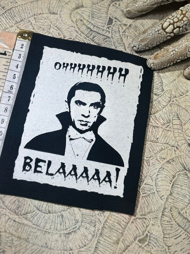 OHHHHHH! Belaaaaa! Bela Lugosi Bahaus sew on patch