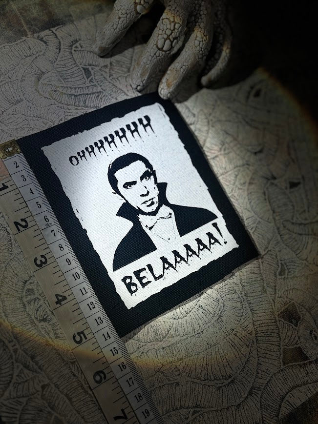 OHHHHHH! Belaaaaa! Bela Lugosi Bahaus patch.