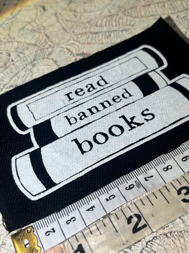 Read banned books patch,