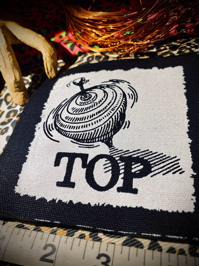 Top, completely innocent non double entendre patch