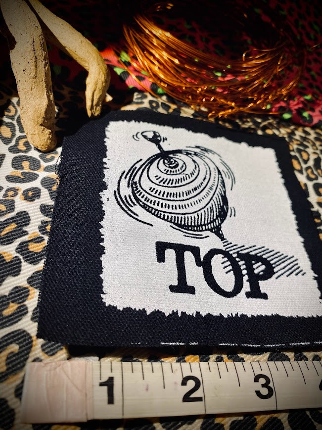 Top, completely innocent non double entendre patch