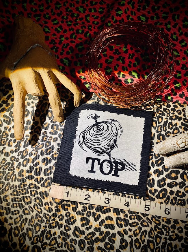 Top, completely innocent non double entendre patch