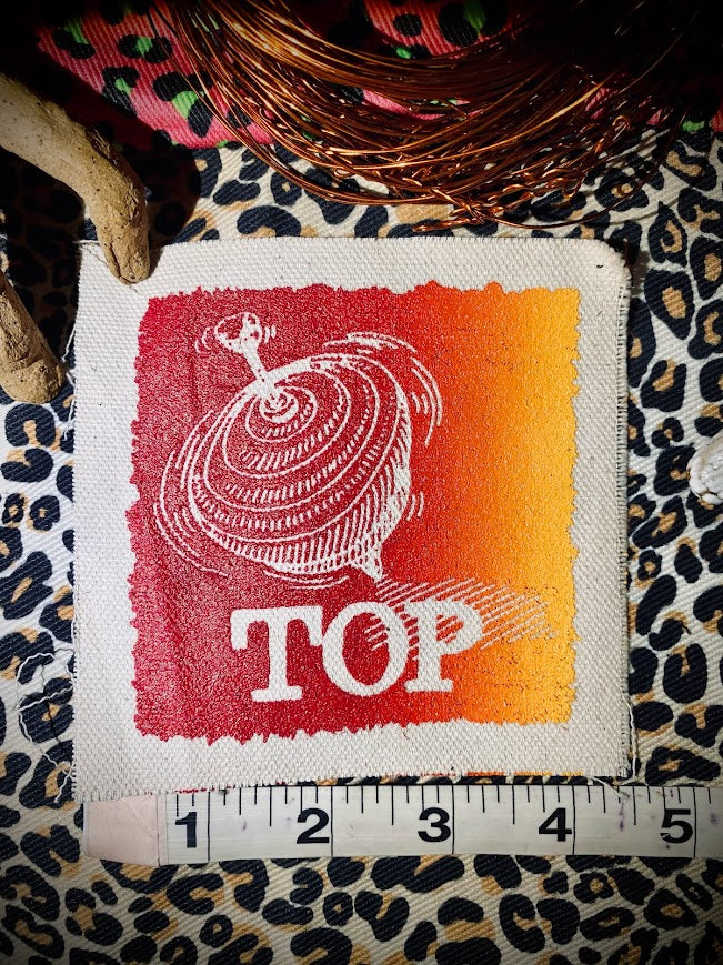 Top, completely innocent non double entendre patch