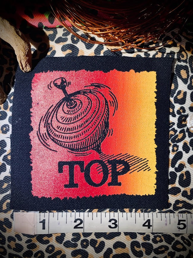 Top, completely innocent non double entendre patch