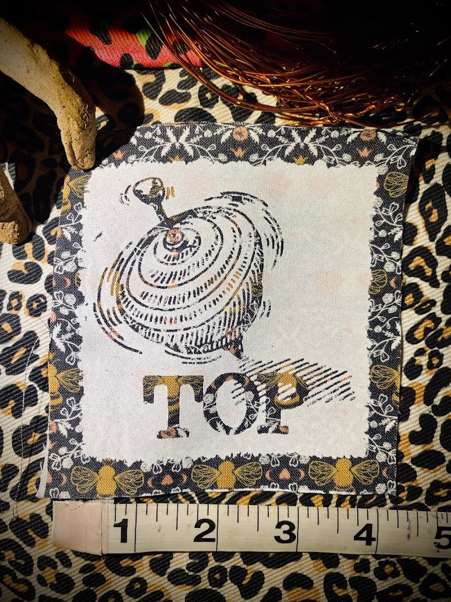 Top, completely innocent non double entendre patch