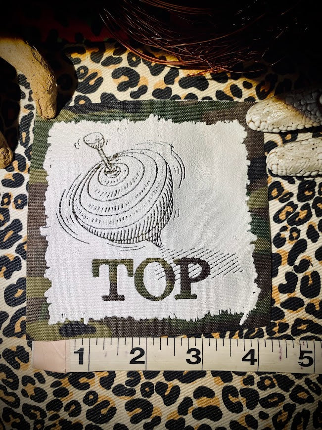 Top, completely innocent non double entendre patch