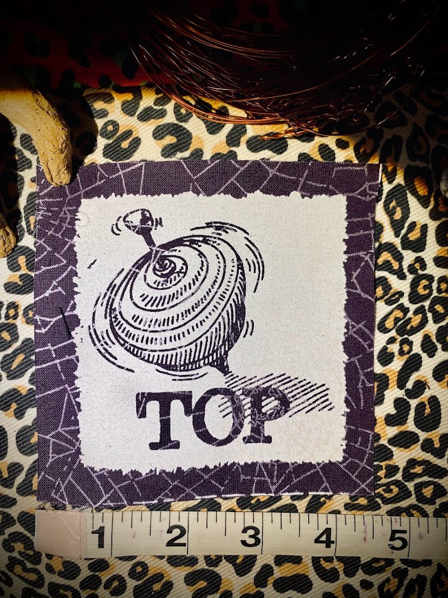 Top, completely innocent non double entendre patch