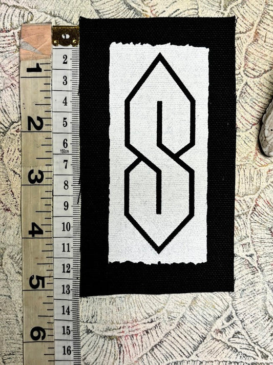 The cool S sew on patch.