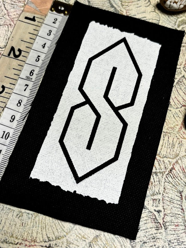 The cool S sew on patch.