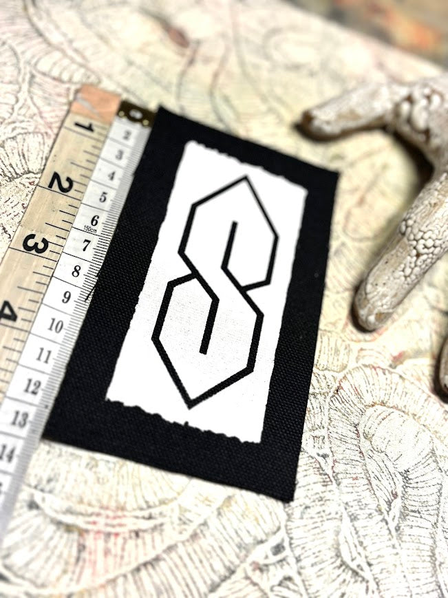 The cool S sew on patch.