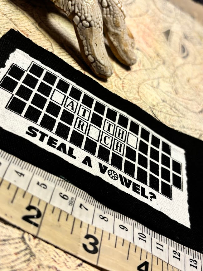 Steal A Vowel? Wheel of Fortune style Eat the Rich patch.